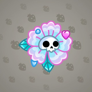 Skull Flower #12195