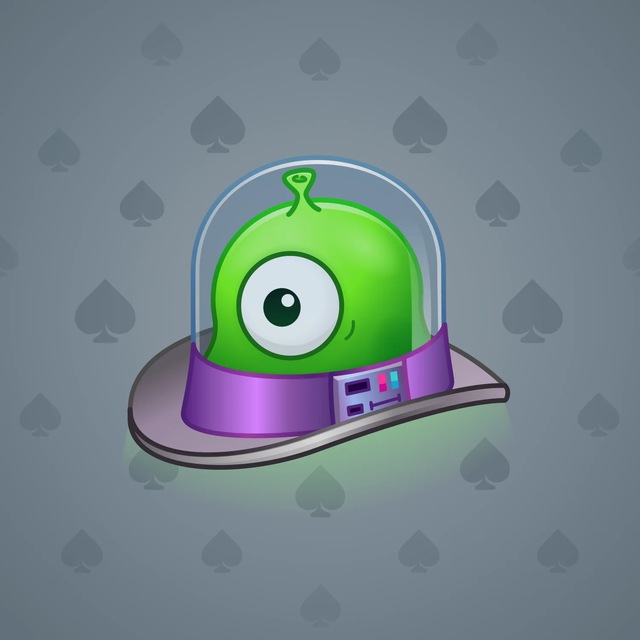 NFT-подарок Top Hat Alien Invasion
