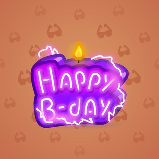 B-Day Candle #200069