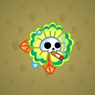 Skull Flower #13554