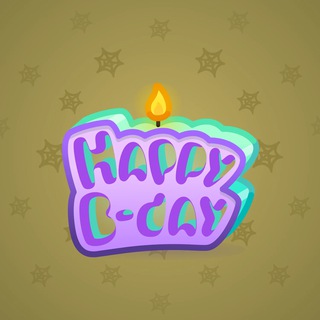 B-Day Candle #43008