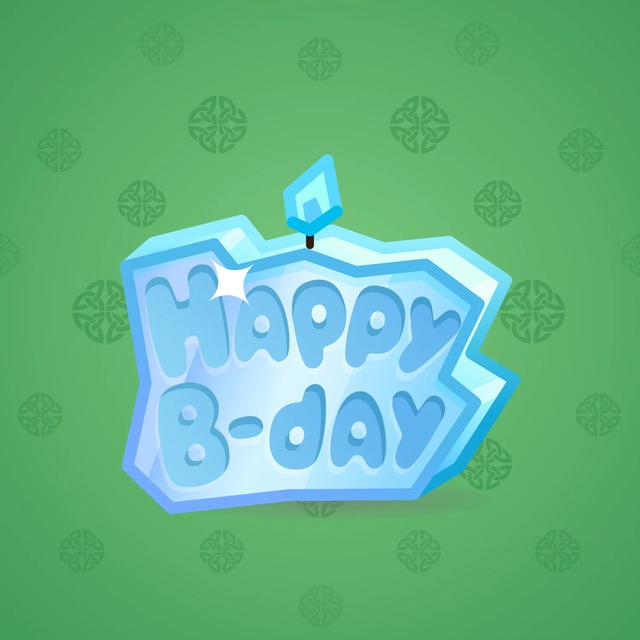 NFT-подарок B-Day Candle Stay Cool