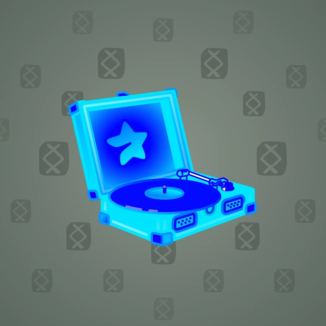 NFT-подарок Record Player Azure Dream