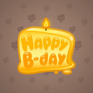 B-Day Candle #86429
