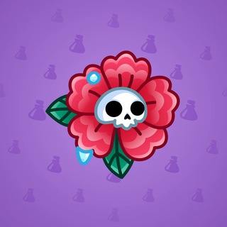 Skull Flower #5198