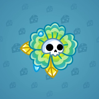 Skull Flower #2124