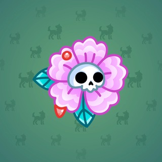 Skull Flower #17921