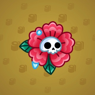 Skull Flower #13835