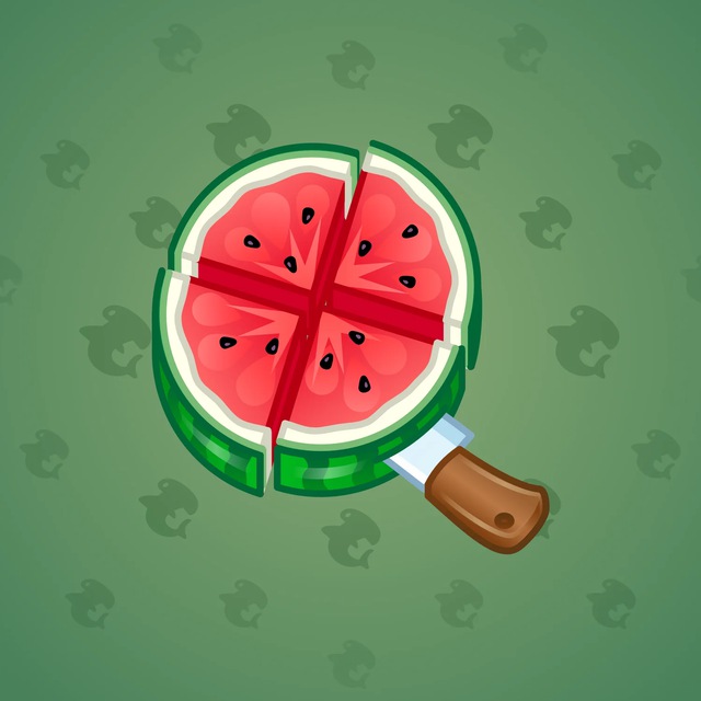 NFT-подарок Clover Pin Watermelon