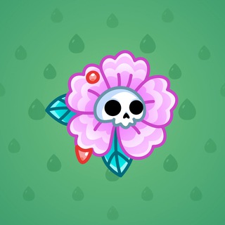 Skull Flower #19437