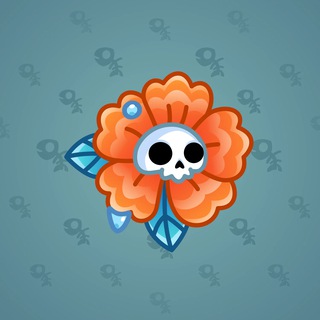 Skull Flower #14671