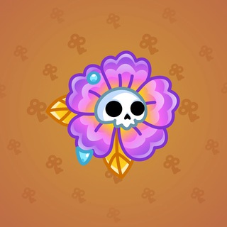 Skull Flower #14425