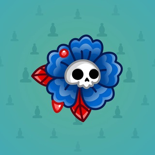 Skull Flower #13249