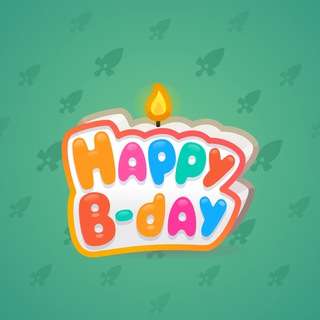 B-Day Candle #235780