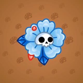 Skull Flower #3379