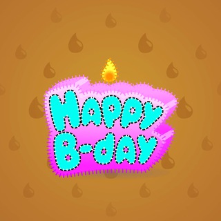 B-Day Candle #4984