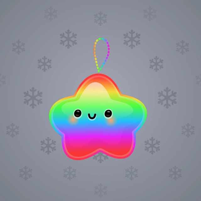 NFT-подарок Hanging Star Rainbows