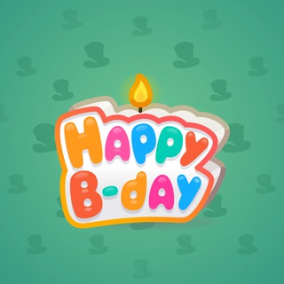 B-Day Candle #100915