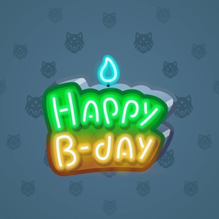 B-Day Candle #17054