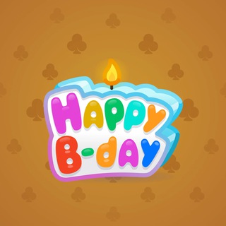 B-Day Candle #104637