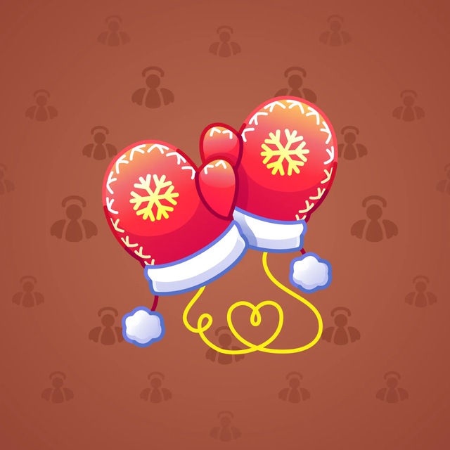 NFT-подарок Snow Mittens New Year