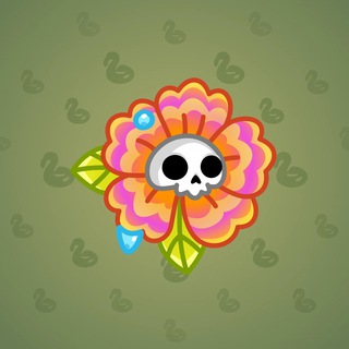Skull Flower #11220