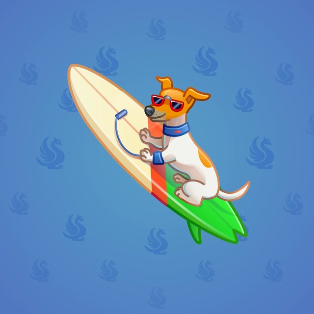 NFT-подарок Surge Board Canine Cool