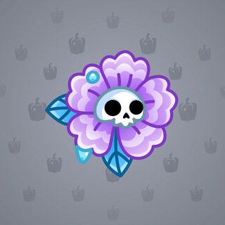 Skull Flower #12912