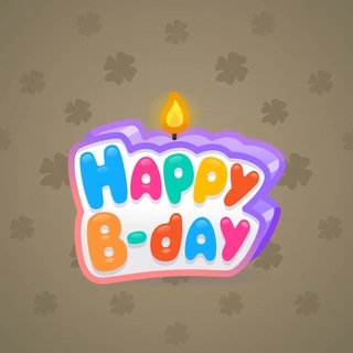 B-Day Candle #113265