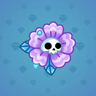 Skull Flower #13020