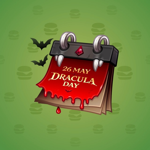 NFT-подарок Desk Calendar Count Dracula