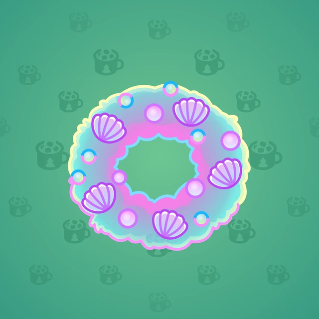 NFT-подарок Winter Wreath Seashell