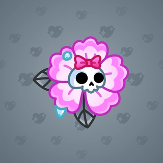 Skull Flower #12786