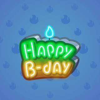 B-Day Candle #43171