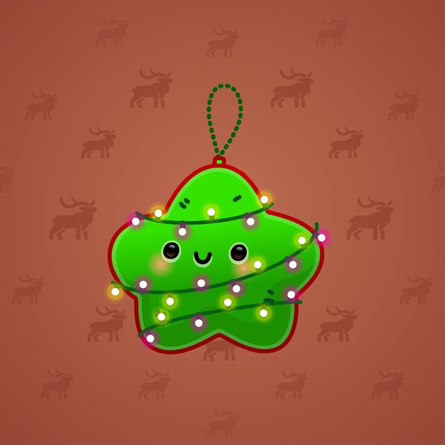 NFT-подарок Hanging Star Christmas