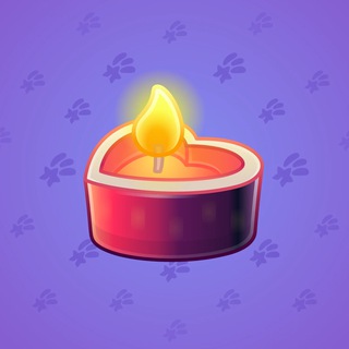 Love Candle #1062