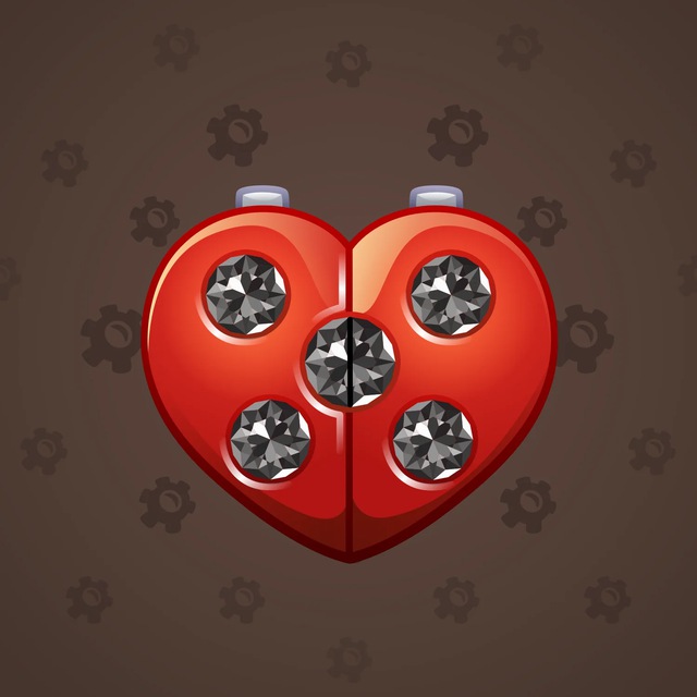NFT-подарок Heart Locket Lady Bug
