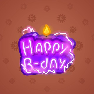 B-Day Candle #192317