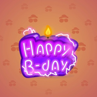 B-Day Candle #48624