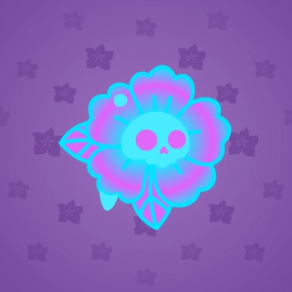 Skull Flower #6145