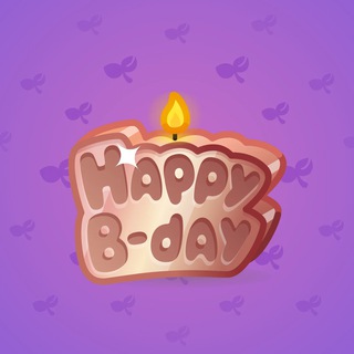 B-Day Candle #79367