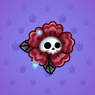Skull Flower #10411