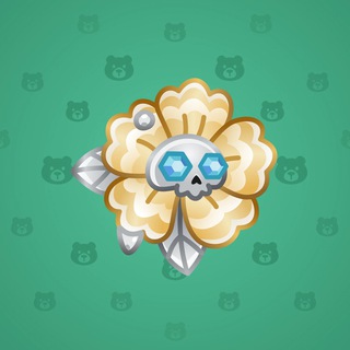 Skull Flower #3195