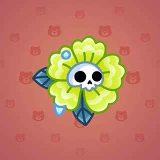 Skull Flower #6531