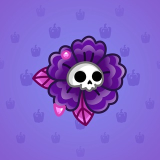 Skull Flower #16638