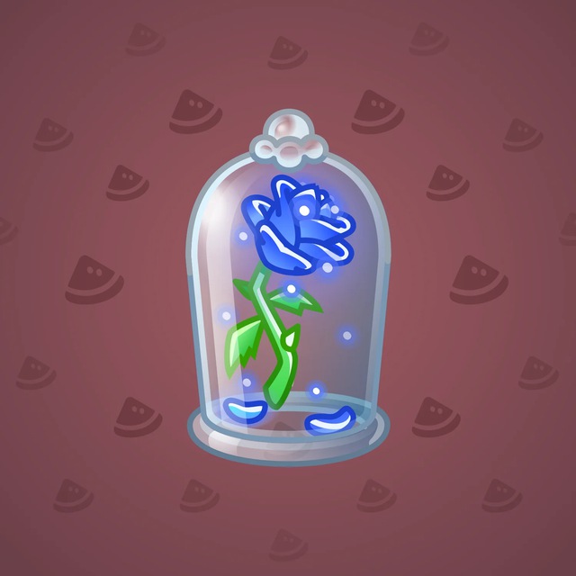 NFT-подарок Eternal Rose Cobalt Magic